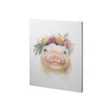 Flower Crown II by Mercana Studio a Hand Embellished Textured Canvas from Mercana - Luna Furniture
