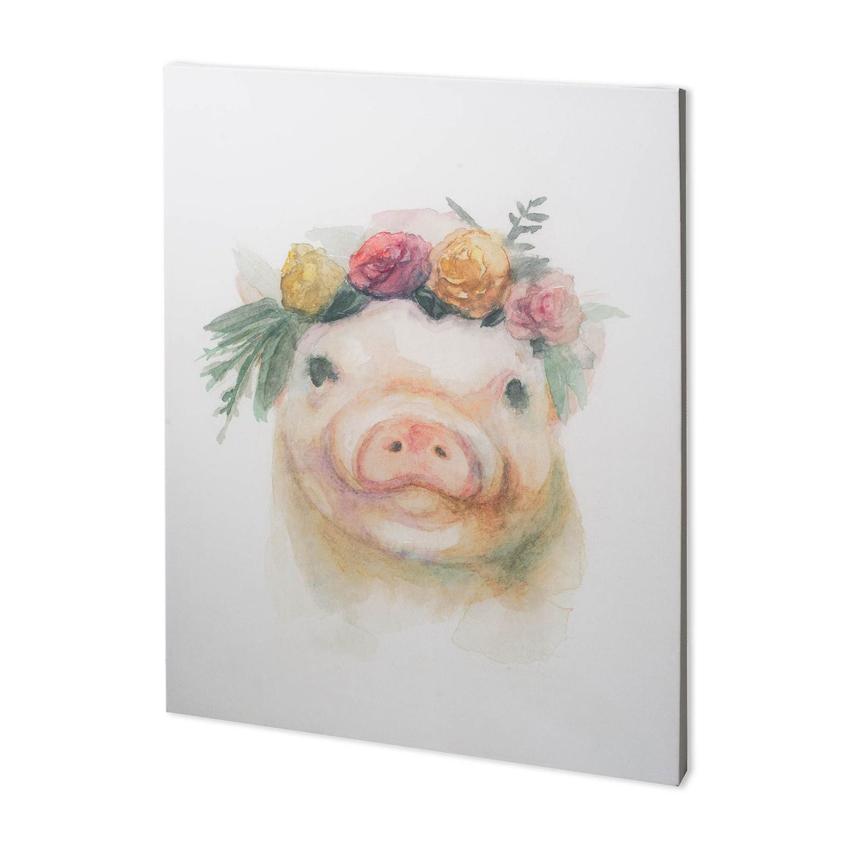 Flower Crown II by Mercana Studio a Hand Embellished Textured Canvas from Mercana - Luna Furniture