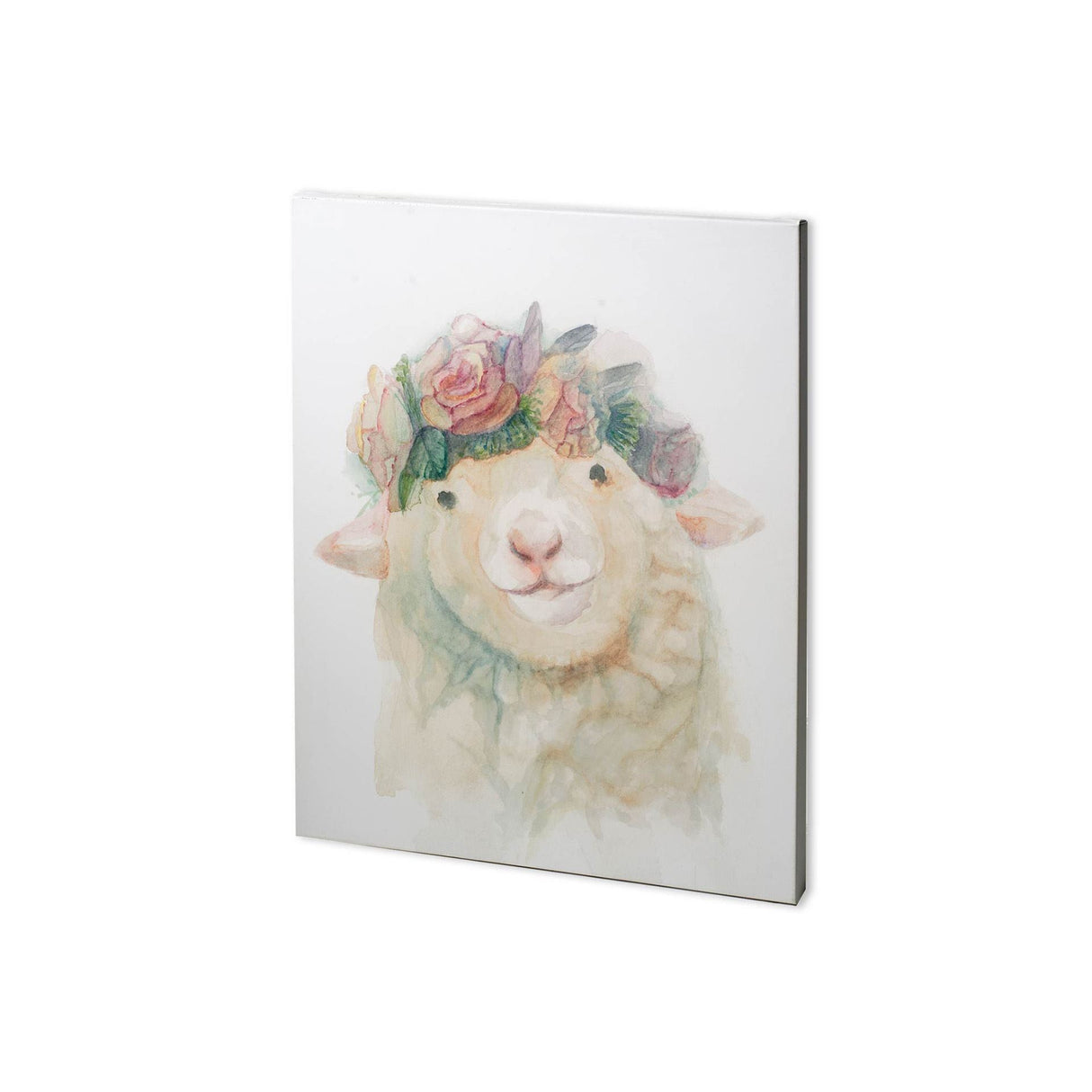 Flower Crown I by Mercana Studio a Hand Embellished Textured Canvas from Mercana - Luna Furniture