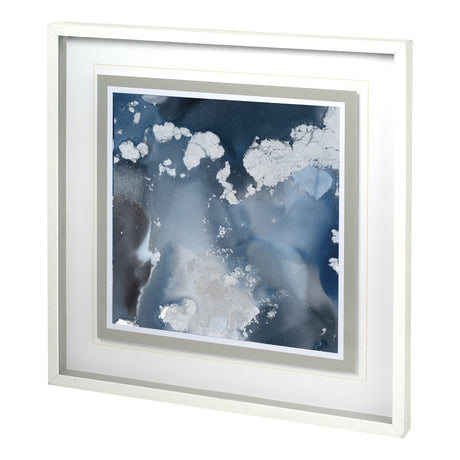 Monsoon II by Mercana Studio a Hand Embellished Textured Framed Art Print Matted under Glass from Mercana - Luna Furniture