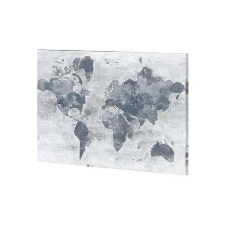 Golden World Neutral by Albena Hristova a Hand Embellished Textured Canvas from Mercana - Luna Furniture