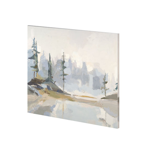 Misty Moraine by Julie Devine a Hand Embellished Textured Canvas