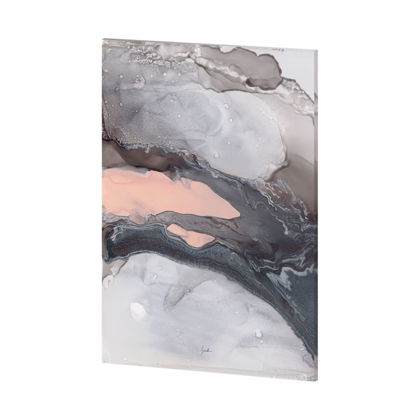 Nile I by Mercana Studio a Hand Embellished Textured Canvas