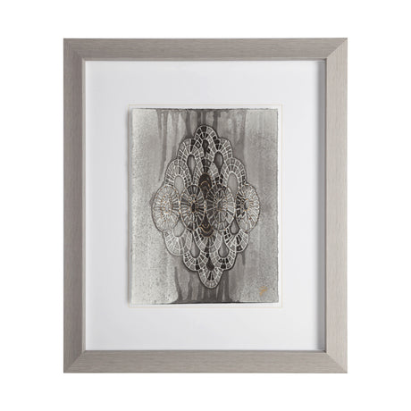 India Pattern II by Studio M a handmade Original Framed Artwork under Glass from Mercana - Luna Furniture