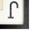 Jack of Spades II Playing Card a Paper Mosaik Collage Framed Art under Glass from Mercana - Luna Furniture
