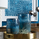 Serkis 15L x 15W Gold Metal Mirrored Base Round Tray from Mercana - Luna Furniture