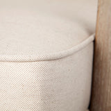 Harman II Off-White Fabric Seat w/ Wood Frame Accent Chair from Mercana - Luna Furniture