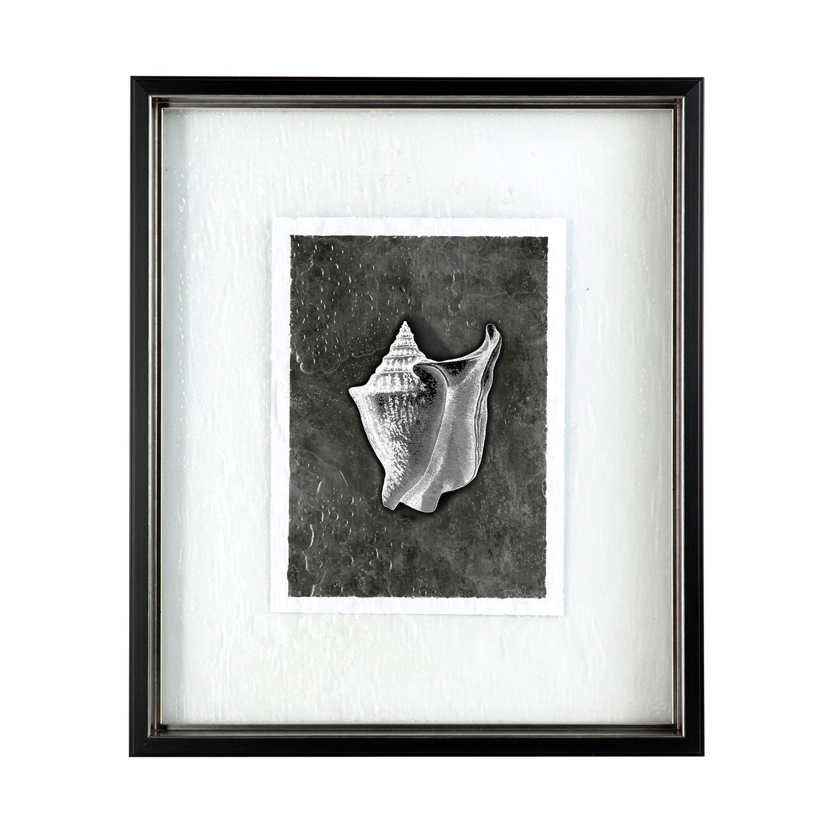Dark Coastal II by Mercana Studio a Hand Embellished Textured Framed Art Print Matted under Glass from Mercana - Luna Furniture