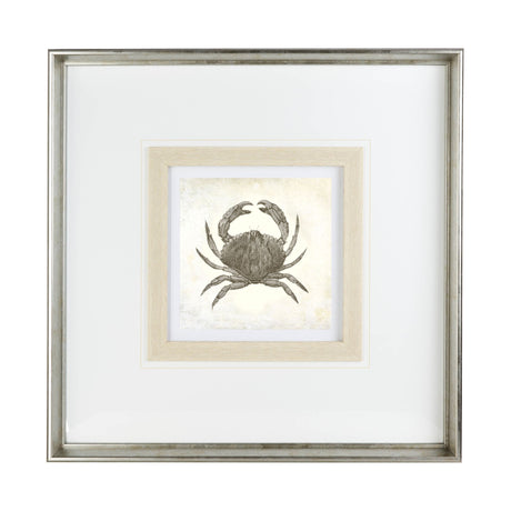 Vintage Crab by Mercana Studio a Framed Art Print Matted under Glass from Mercana - Luna Furniture