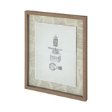 Glued by Sam Appleman a Framed Art Print Matted under Glass from Mercana - Luna Furniture