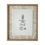 Glued by Sam Appleman a Framed Art Print Matted under Glass from Mercana - Luna Furniture