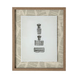 Stamped by Sam Appleman a Framed Art Print Matted under Glass from Mercana - Luna Furniture
