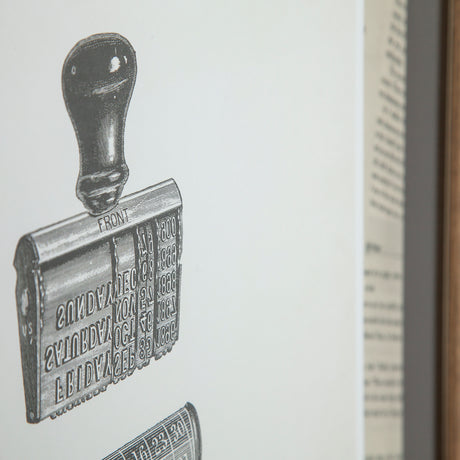 Stamped by Sam Appleman a Framed Art Print Matted under Glass from Mercana - Luna Furniture