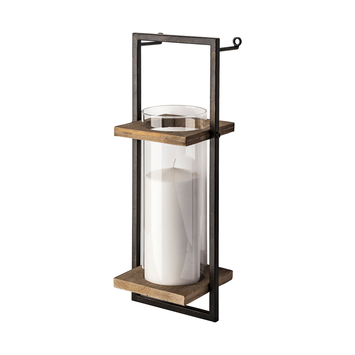Milton Rustic wall mounted candle holder from Mercana - Luna Furniture