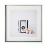 Fox & Vintage Camera by Susannah Tucker Photography a Framed Photo Art Print Matted under Glass from Mercana - Luna Furniture