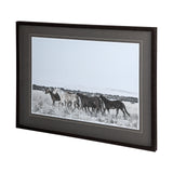 Horse Fort Ranch 12 by Dunker a Framed Photo Art Print Matted under Glass from Mercana - Luna Furniture