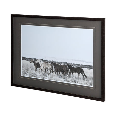 Horse Fort Ranch 12 by Dunker a Framed Photo Art Print Matted under Glass from Mercana - Luna Furniture