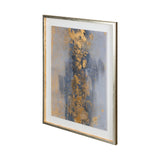Concrete Gold 2 by Altamura a Hand Embellished Textured Framed Art Print Matted under Glass from Mercana - Luna Furniture
