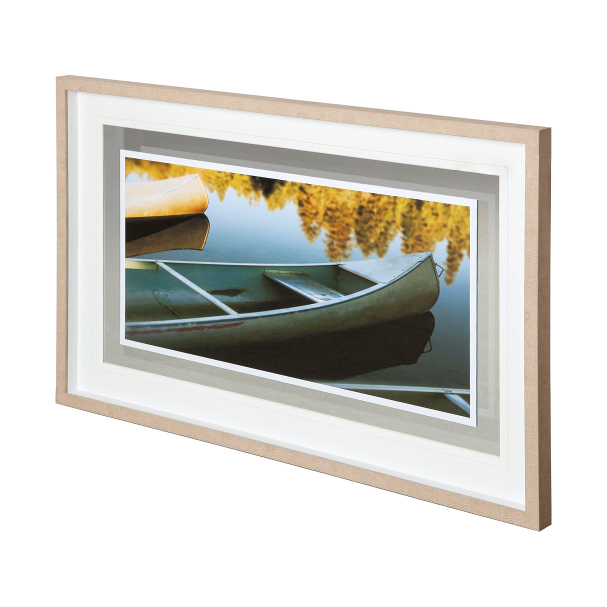 On the Water by Jennifer Broussard a Framed Photo Art Print Matted under Glass from Mercana - Luna Furniture
