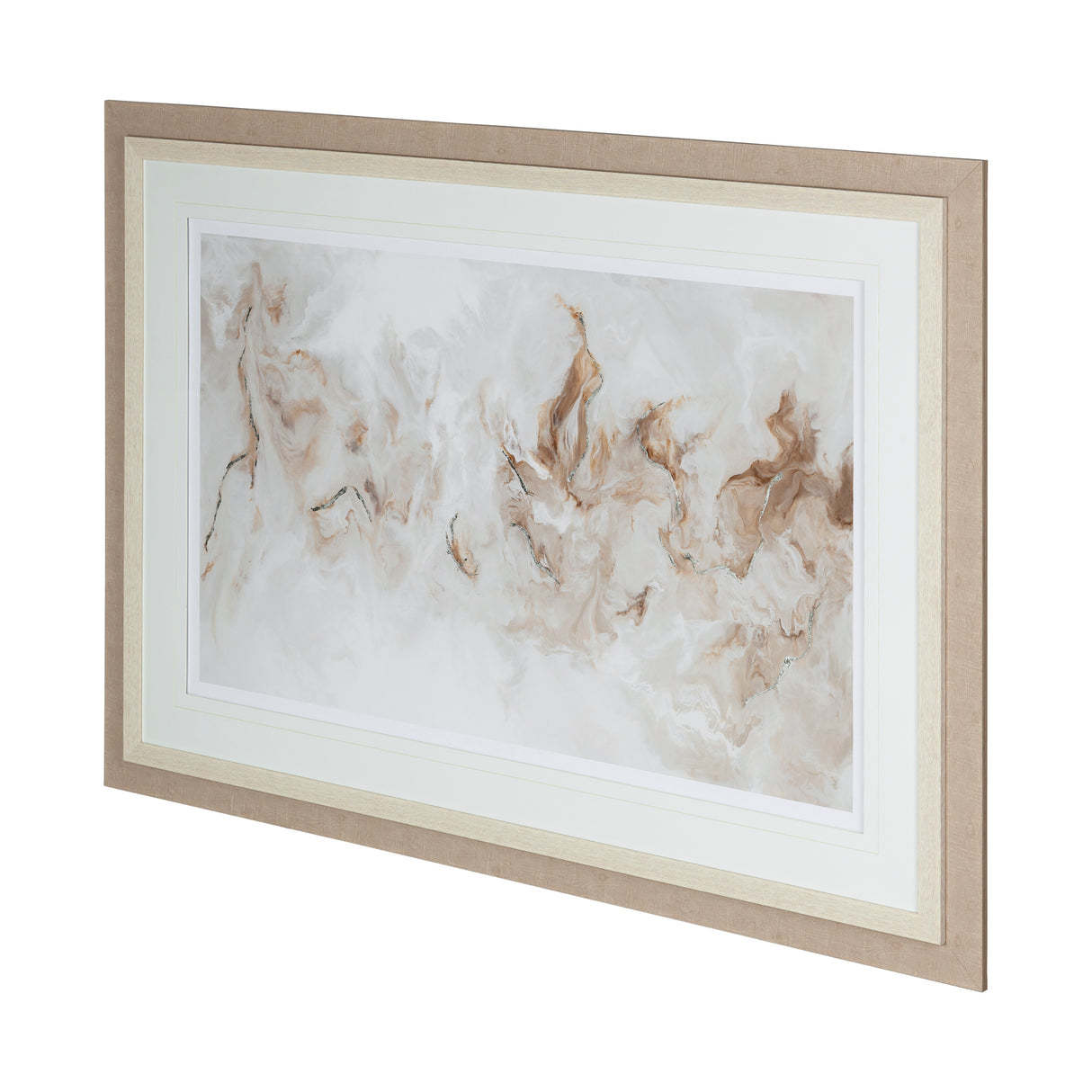 Surface by Corrie LaVelle a Hand Embellished Textured Framed Art Print Matted under Glass from Mercana - Luna Furniture