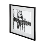 Back Lighting I by Liz Jardine a Hand Embellished Textured Framed Art Print Matted under Glass from Mercana - Luna Furniture