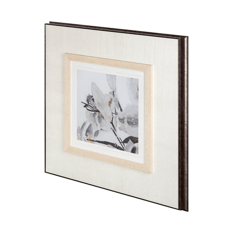 Blooming Opalescent I by Mercana Studio Hand Embellished Textured Framed Art Print Matted under Glas from Mercana - Luna Furniture