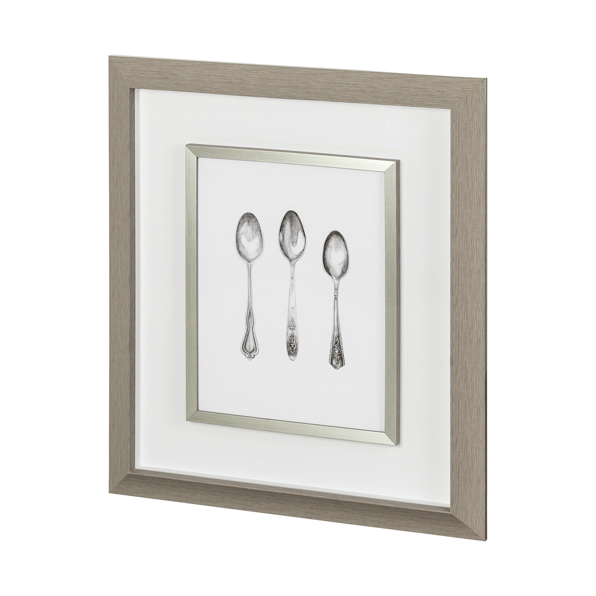 Spoons by Marie a Framed Art Print Matted under Glass from Mercana - Luna Furniture