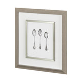 Spoons by Marie a Framed Art Print Matted under Glass from Mercana - Luna Furniture