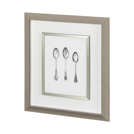 Spoons by Marie a Framed Art Print Matted under Glass from Mercana - Luna Furniture