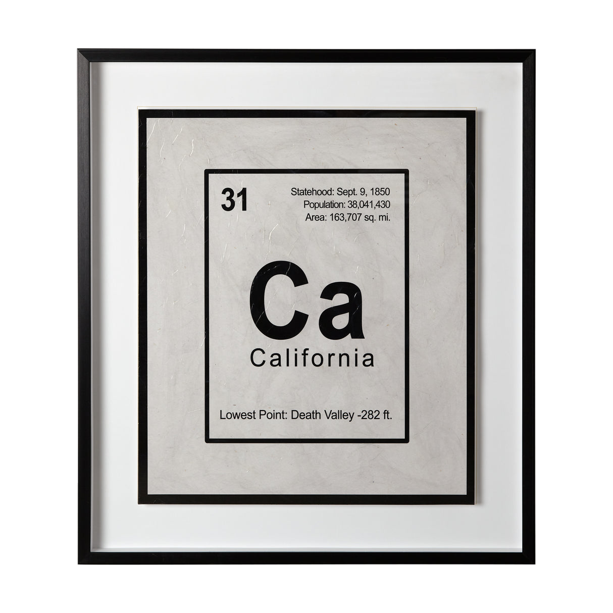 Breaking California B by THE Studio a Hand Embellished Textured Framed Art Print Matted under Glass from Mercana - Luna Furniture