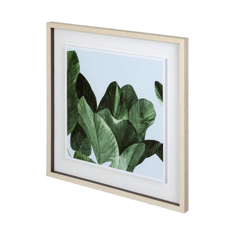 Celadon Palms I by Emma Scarvey a Framed Art Print Matted under Glass from Mercana - Luna Furniture