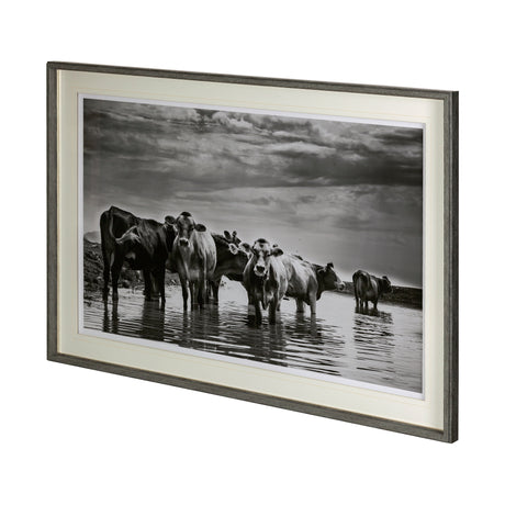 In the River by Mercana Studio a Framed Photo Art Print Matted under Glass from Mercana - Luna Furniture