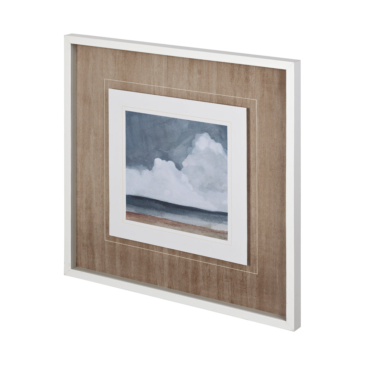 Cloud Landscape I by Emma Scarvey a Framed Art Print Matted under Glass from Mercana - Luna Furniture