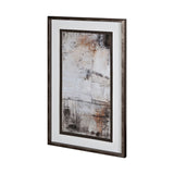 Blk Wht Bronze I by Jennifer Goldberger Hand Embellished Textured Framed Art Print Matted under Glas from Mercana - Luna Furniture