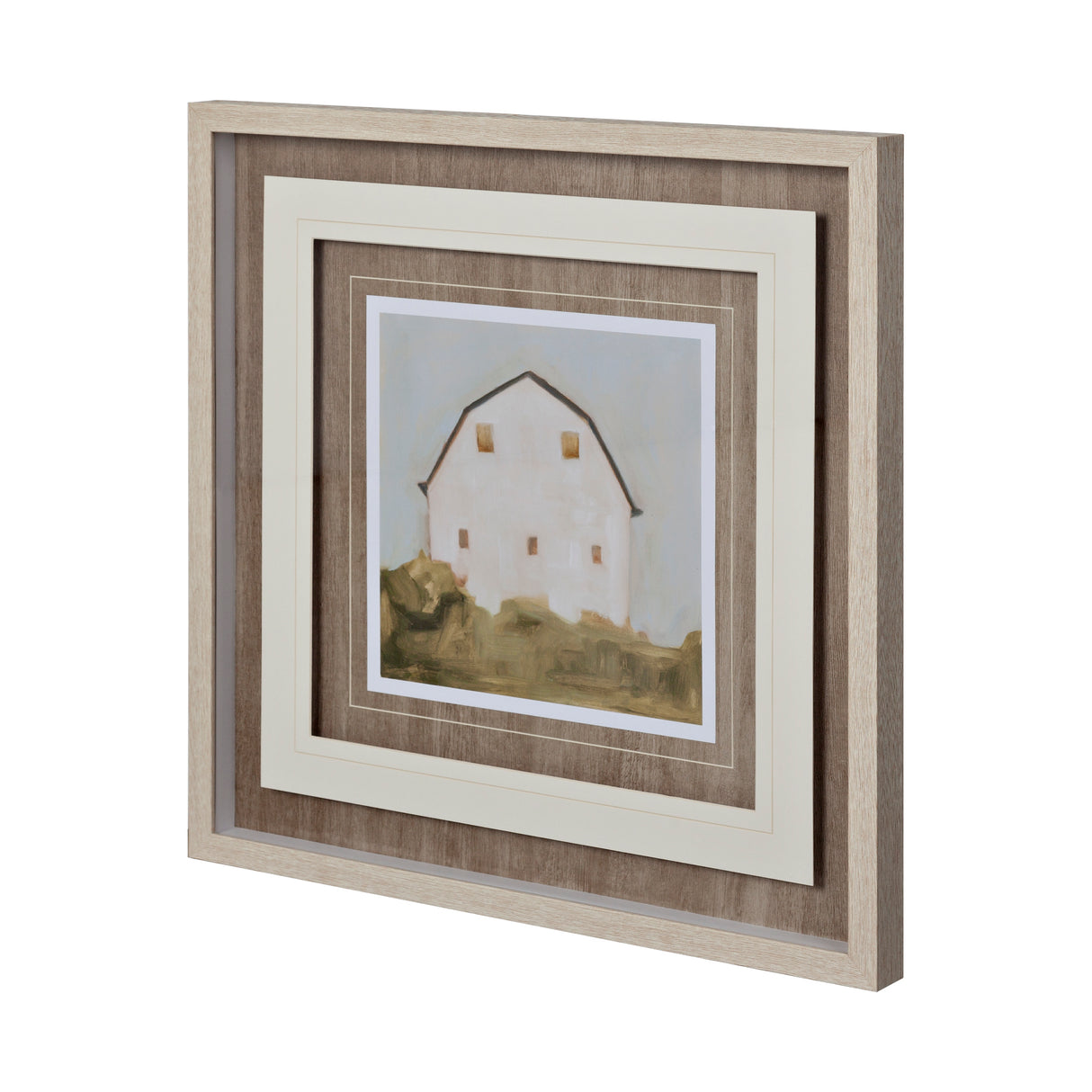 Serene Barn III by Emma Scarvey a Framed Art Print Matted under Glass from Mercana - Luna Furniture