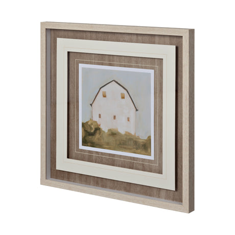 Serene Barn III by Emma Scarvey a Framed Art Print Matted under Glass from Mercana - Luna Furniture