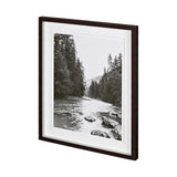 Wenatchee River Fire Season by Goldie, Kyle a Framed Photo Art Print Matted under Glass from Mercana - Luna Furniture