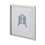 Wearables by THE Studio a Hand Embellished Textured Framed Art Print Matted under Glass from Mercana - Luna Furniture