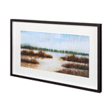 Early Morning Mist by Liz Jardine a Hand Embellished Textured Framed Art Print Matted under Glass from Mercana - Luna Furniture