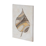 Leafy Patterns 1 by Filippo Ioco a Hand Embellished Textured Canvas from Mercana - Luna Furniture