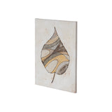 Leafy Patterns 1 by Filippo Ioco a Hand Embellished Textured Canvas from Mercana - Luna Furniture