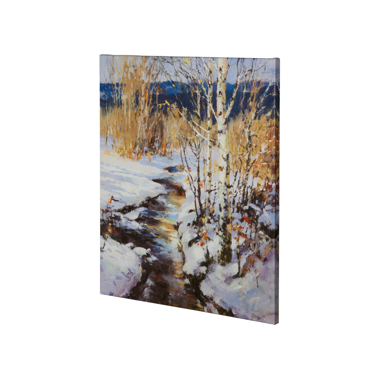 Back Country by Brent Heighton a Hand Embellished Textured Canvas from Mercana - Luna Furniture