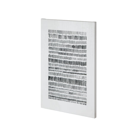Hatches by Mercana Studio a Hand Embellished Textured Canvas from Mercana - Luna Furniture