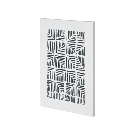 Squares by Mercana Studio a Hand Embellished Textured Canvas from Mercana - Luna Furniture