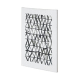 Triangles by Mercana Studio a Hand Embellished Textured Canvas from Mercana - Luna Furniture