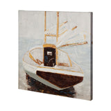 Home for the Night by Mercana Studio a Hand Embellished Textured Canvas from Mercana - Luna Furniture