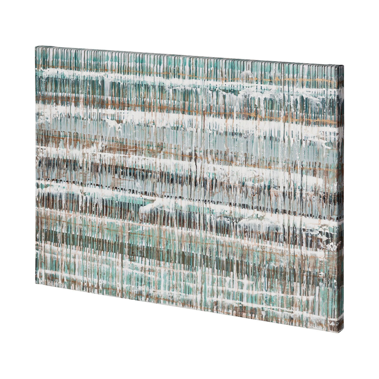 Drip Test 2 by Mercana Studio a Hand Embellished Textured Canvas from Mercana - Luna Furniture