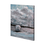 Minato I by Mercana Studio a Hand Embellished Textured Canvas from Mercana - Luna Furniture