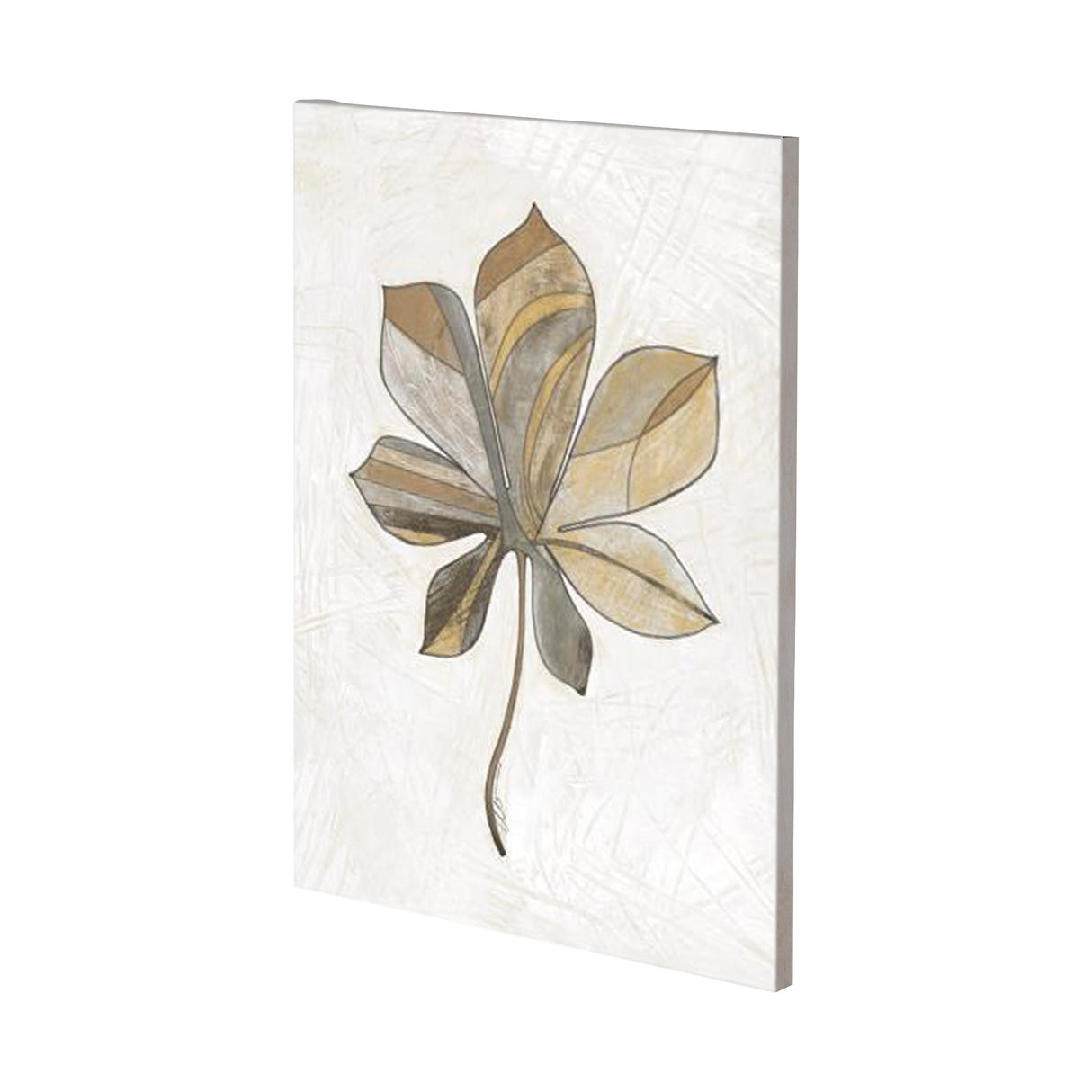 Leafy Patterns 2 by Filippo Ioco a Hand Embellished Textured Canvas from Mercana - Luna Furniture