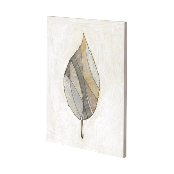 Leafy Patterns 3 by Filippo Ioco a Hand Embellished Textured Canvas